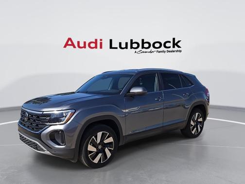 Platinum Gray Metallic 2025 Volkswagen Atlas Cross Sport 2.0T SE w/Technology