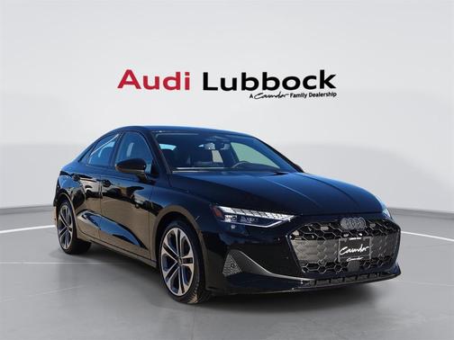 Brilliant Black 2026 Audi A3 2.0T Premium Sedan