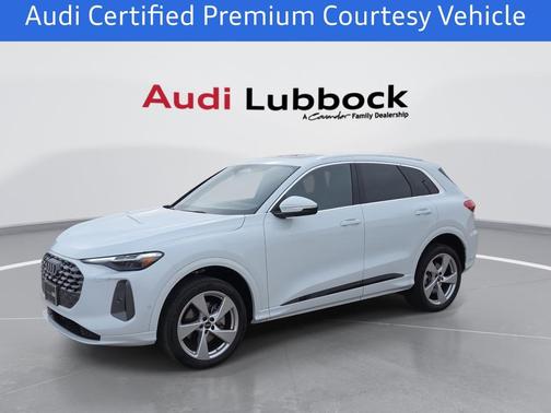 Glacier White Metallic 2025 Audi Q5 2.0T quattro Premium