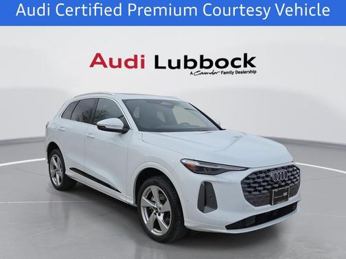 Glacier White Metallic 2025 Audi Q5 2.0T quattro Premium