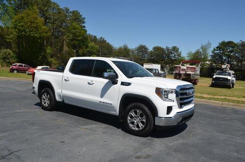 White 2021 GMC Sierra 1500 SLE