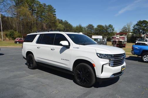 White 2023 Chevrolet Suburban High Country