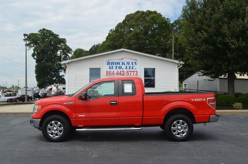 Red 2013 Ford F-150 XLT