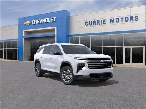Summit White 2026 Chevrolet Traverse LT