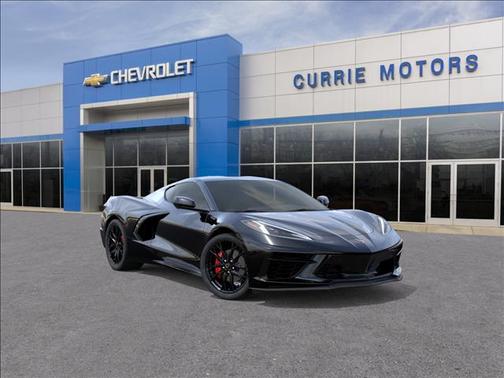 Black 2026 Chevrolet Corvette Stingray w/1LT
