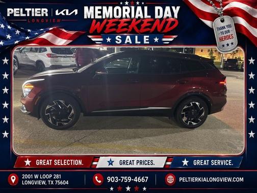 Red 2024 Kia Sportage SX-Prestige