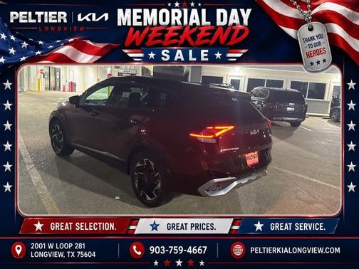 Red 2024 Kia Sportage SX-Prestige