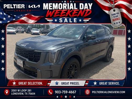 Gravity Gray 2024 Kia Sorento X-Pro SX Prestige