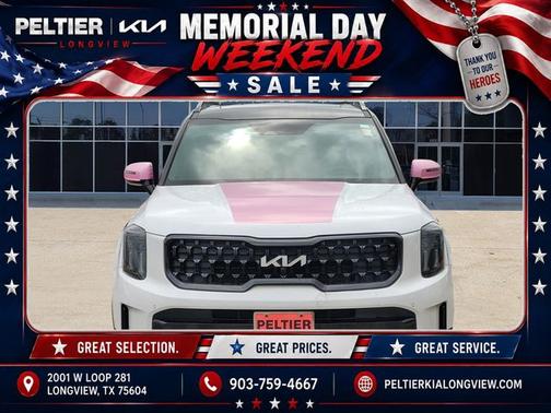 White Pearl 2024 Kia Telluride SX X-Pro