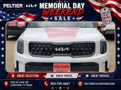 White Pearl 2024 Kia Telluride SX X-Pro