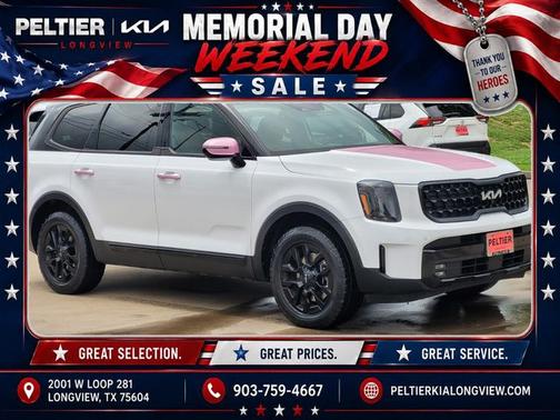 White Pearl 2024 Kia Telluride SX X-Pro