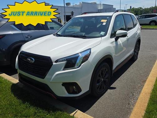 Crystal White Pearl 2023 Subaru Forester Sport