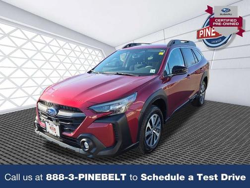 Crimson Red Pearl 2024 Subaru Outback Premium
