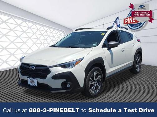 Crystal White Pearl 2024 Subaru Crosstrek Premium