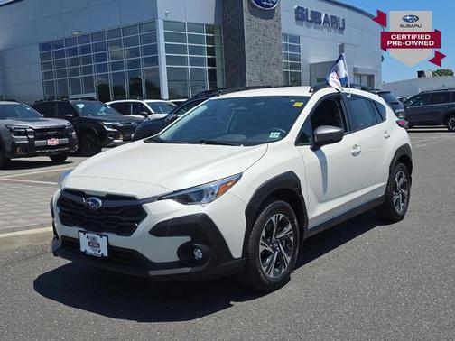 Crystal White Pearl 2024 Subaru Crosstrek Premium