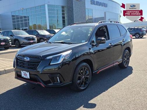 Crystal Black Silica 2022 Subaru Forester Sport