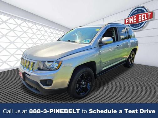 Billet Silver Metallic Clearcoat 2017 Jeep Compass Latitude