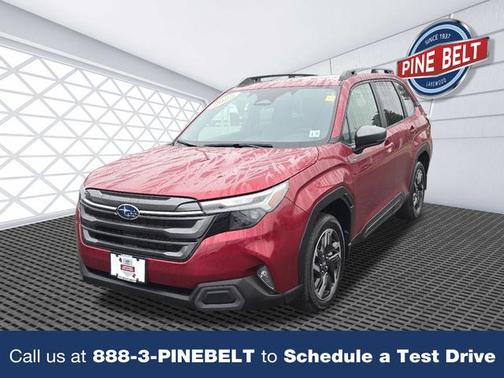 Crimson Red Pearl 2025 Subaru Forester Hybrid Limited