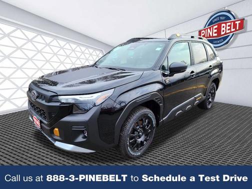 Crystal Black Silica 2026 Subaru Forester Wilderness