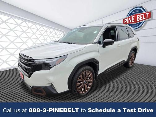 Crystal White Pearl 2026 Subaru Forester Sport
