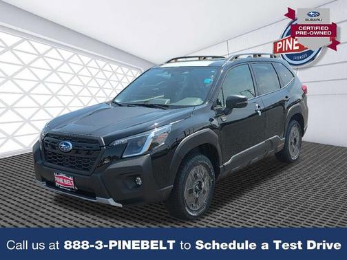 Crystal Black Silica 2025 Subaru Forester Wilderness