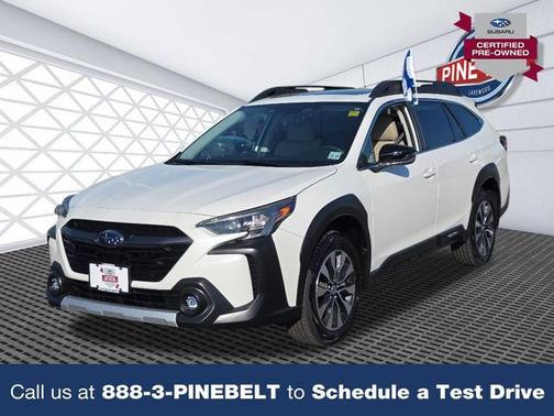 Crystal White Pearl 2024 Subaru Outback Limited