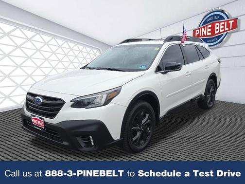 Crystal White Pearl 2020 Subaru Outback Onyx Edition XT
