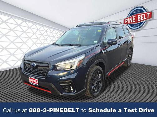 Dark Blue Pearl 2021 Subaru Forester Sport