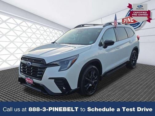 Crystal White Pearl 2024 Subaru Ascent Onyx Edition Limited 7-Passenger