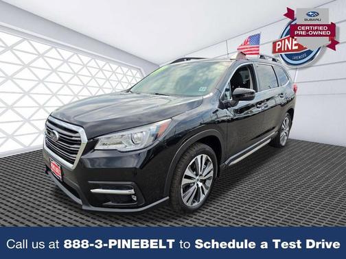 Crystal Black Silica 2022 Subaru Ascent Limited 7-Passenger