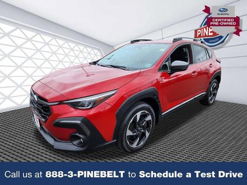 Lithium Red Pearl 2024 Subaru Crosstrek Limited