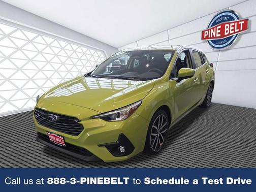 Citron Yellow Pearl 2026 Subaru Impreza Sport