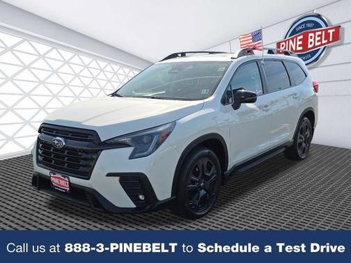 Crystal White Pearl 2023 Subaru Ascent Onyx Edition 7-Passenger