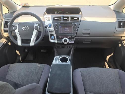 Beige 2013 Toyota Prius v Two