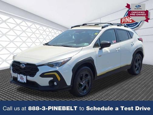 Crystal White Pearl 2024 Subaru Crosstrek Sport