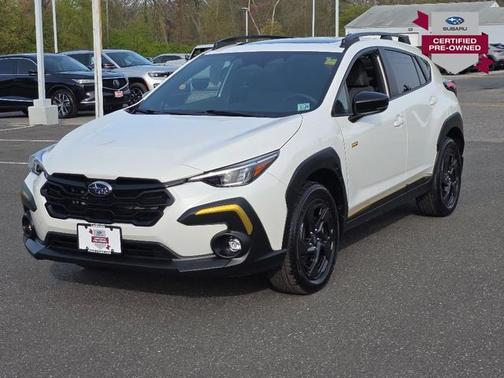Crystal White Pearl 2024 Subaru Crosstrek Sport