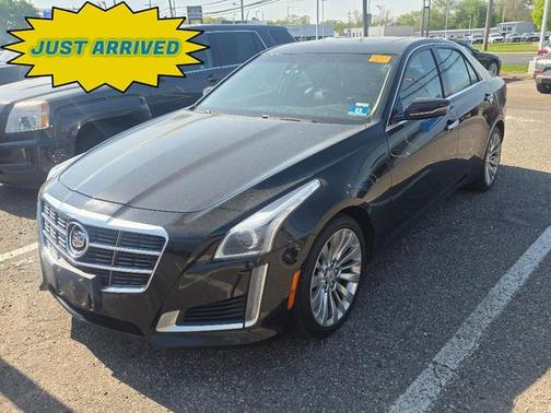 Black 2014 Cadillac CTS 3.6L Luxury