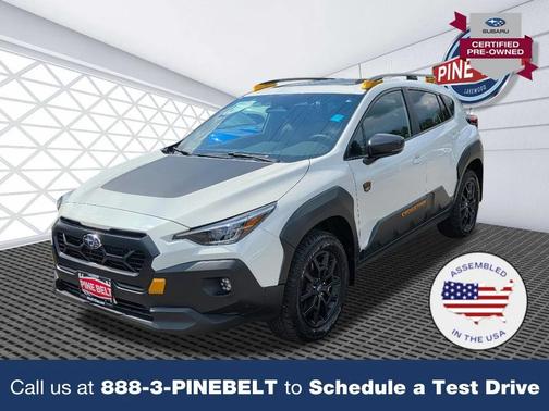 Crystal White Pearl 2025 Subaru Crosstrek Wilderness