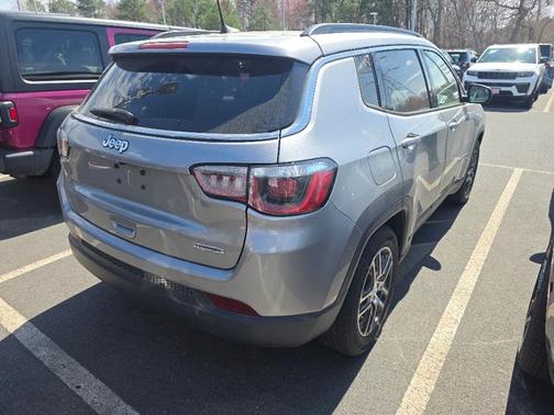 Billet Silver Metallic Clearcoat 2019 Jeep Compass Latitude