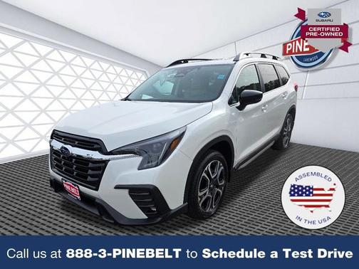 Crystal White Pearl 2025 Subaru Ascent Limited 7-Passenger