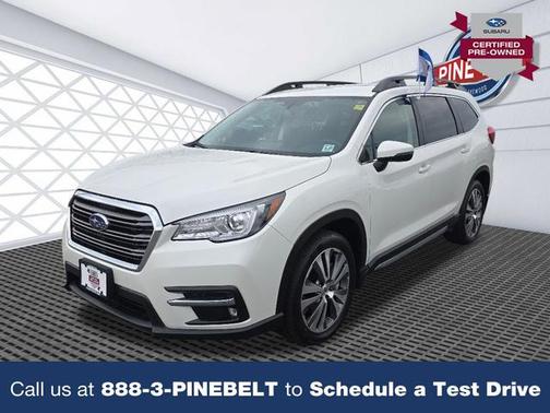 Crystal White Pearl 2022 Subaru Ascent Limited 7-Passenger