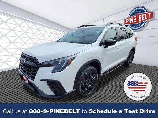 Crystal White Pearl 2026 Subaru Ascent Onyx Edition Touring 7-Passenger