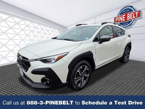 Crystal White Pearl 2024 Subaru Crosstrek Premium