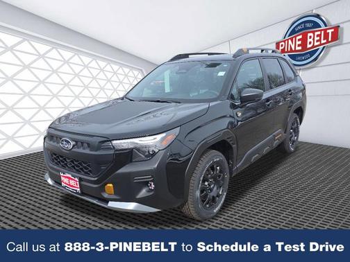 Crystal Black Silica 2026 Subaru Forester Wilderness