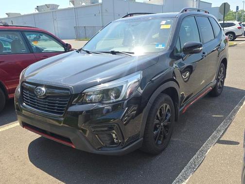 Crystal Black Silica 2021 Subaru Forester Sport