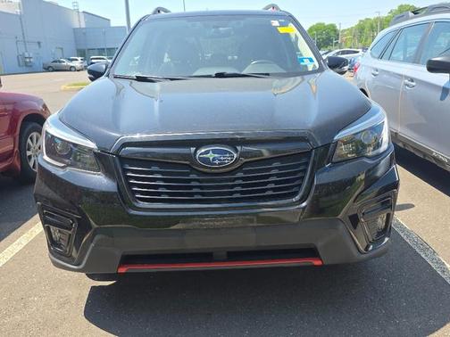 Crystal Black Silica 2021 Subaru Forester Sport