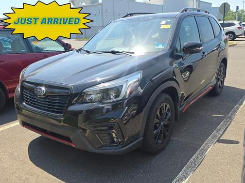Crystal Black Silica 2021 Subaru Forester Sport