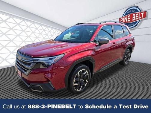 Crimson Red Pearl 2026 Subaru Forester Hybrid Limited