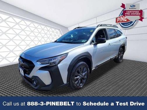 Ice Silver Metallic 2025 Subaru Outback Onyx Edition