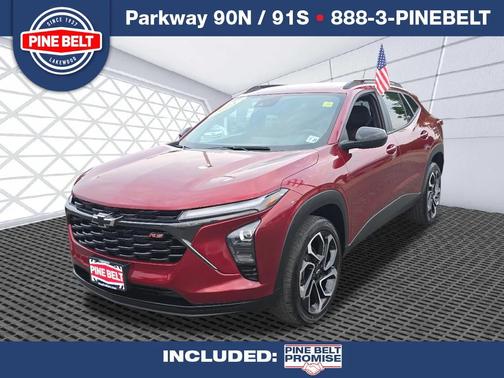 Crimson Metallic 2024 Chevrolet Trax FWD 2RS